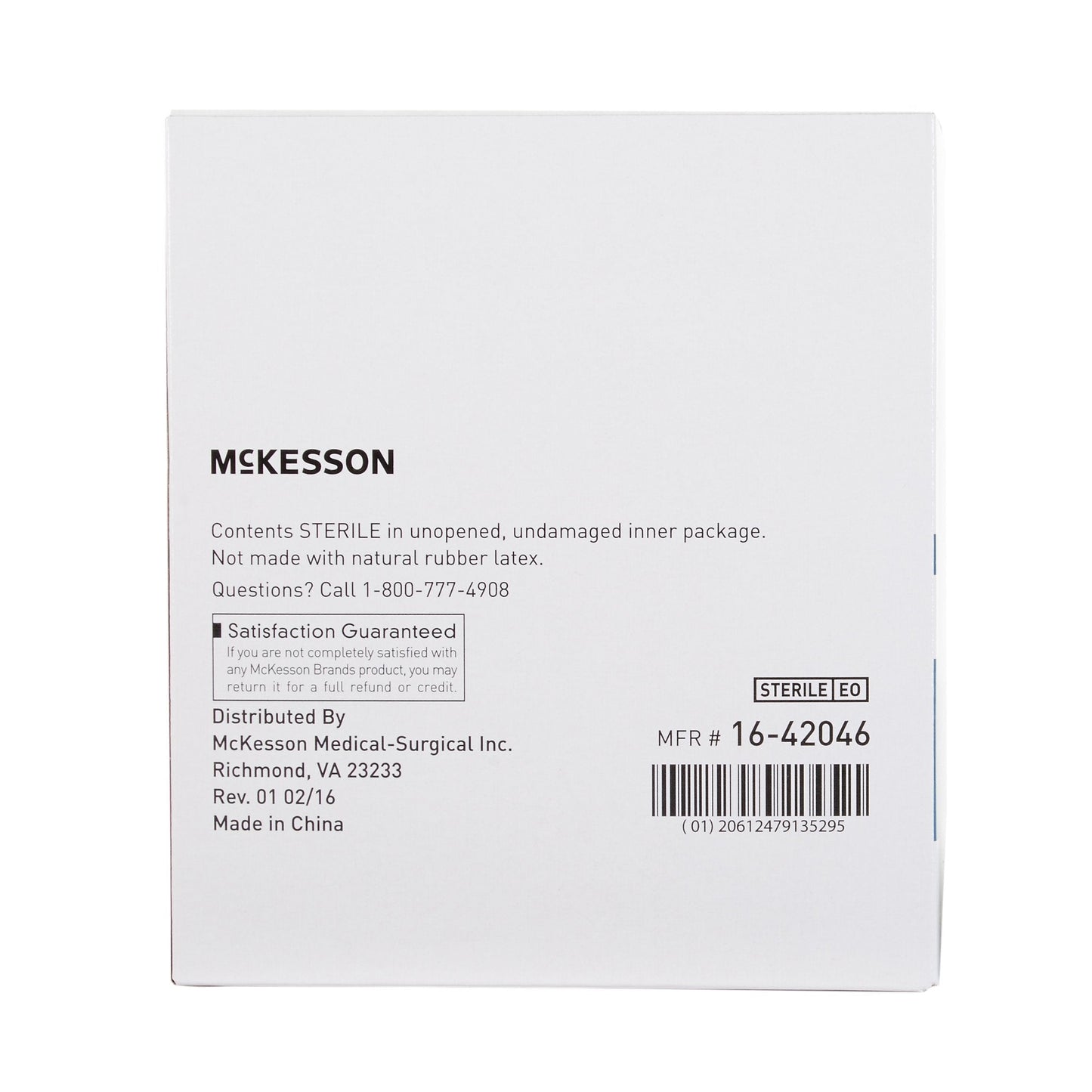 McKesson IV/Drain Split Dressing, 4 x 4 Inch, 2 ct