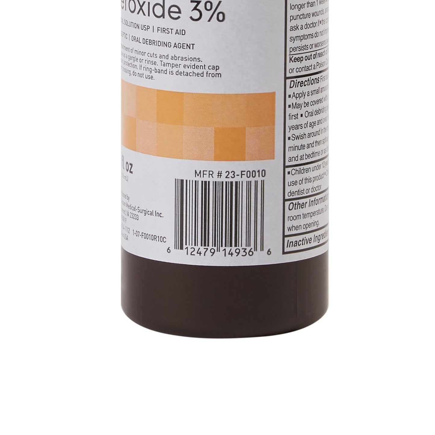 McKesson 3% Hydrogen Peroxide Antiseptic Topical Solution