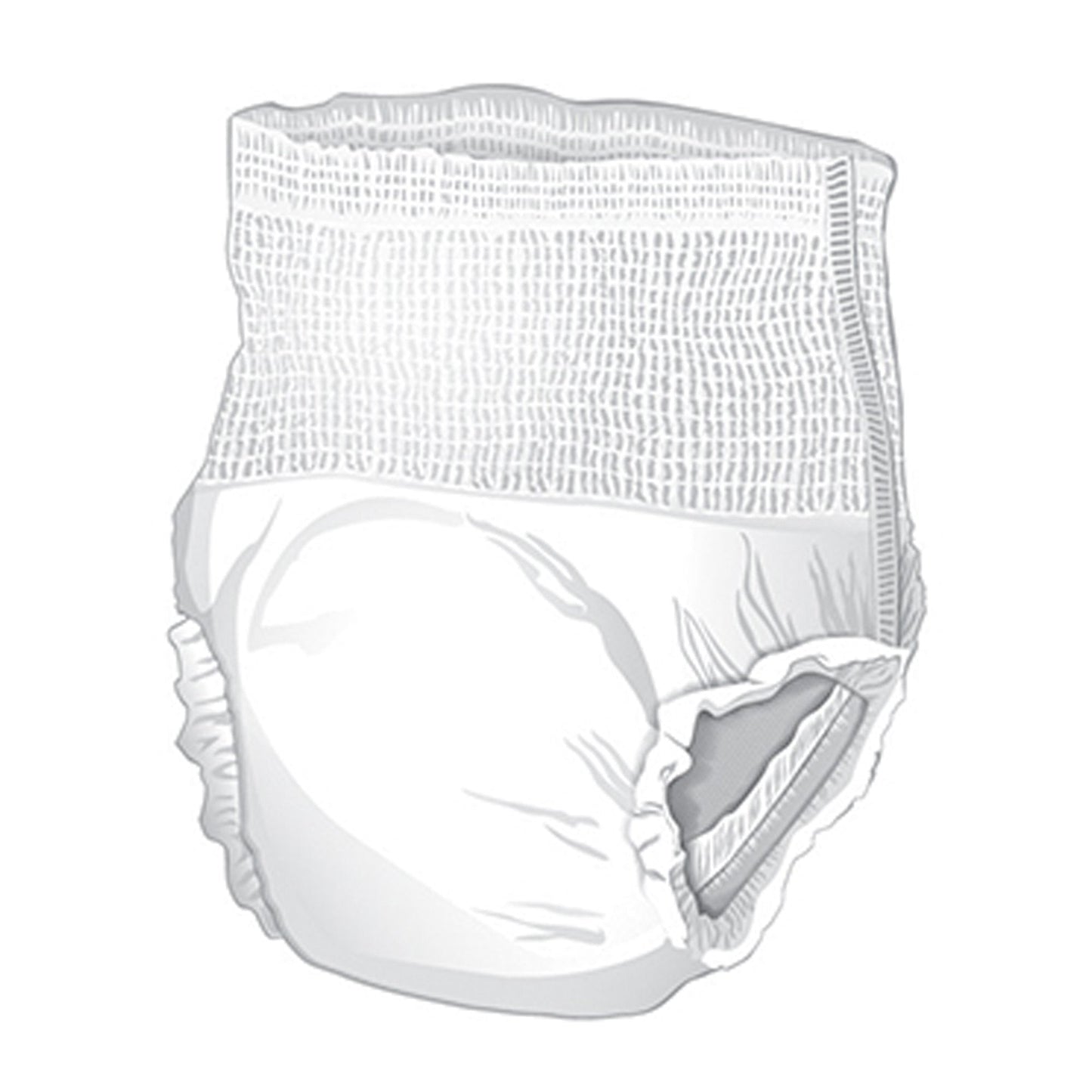 McKesson Extended Wear Maximum Absorbent Underwear, XL, 48 ct