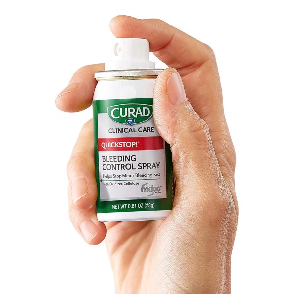 Curad Quick Stop! Blood Controlling Spray, 1.69 oz.