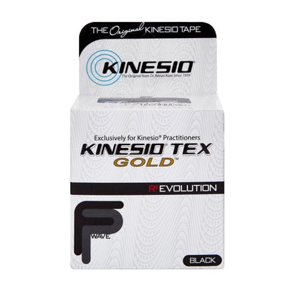 Kinesio Tex Gold Kinesiology Tape, 2 in. x 5.5 yd., Black