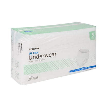 McKesson Ultra Heavy Absorbent Underwear, Small, 22 ct