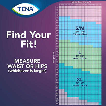 Tena® Women™ Super Plus Heavy Absorbent Underwear, Small / Medium, 18 ct