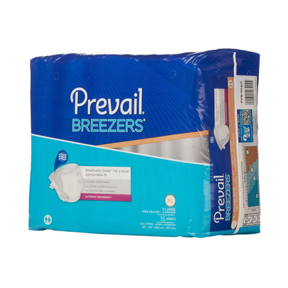 Prevail® Breezers® Ultimate Incontinence Brief, Extra Large, 60 ct