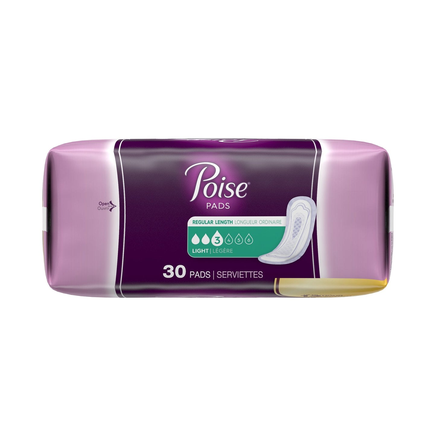 Poise Bladder Control Pads, Light Absorbency