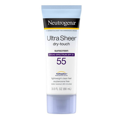 Neutrogena® Ultra Sheer Dry-Touch Sunscreen Lotion, SPF 55, 3 fl. oz.