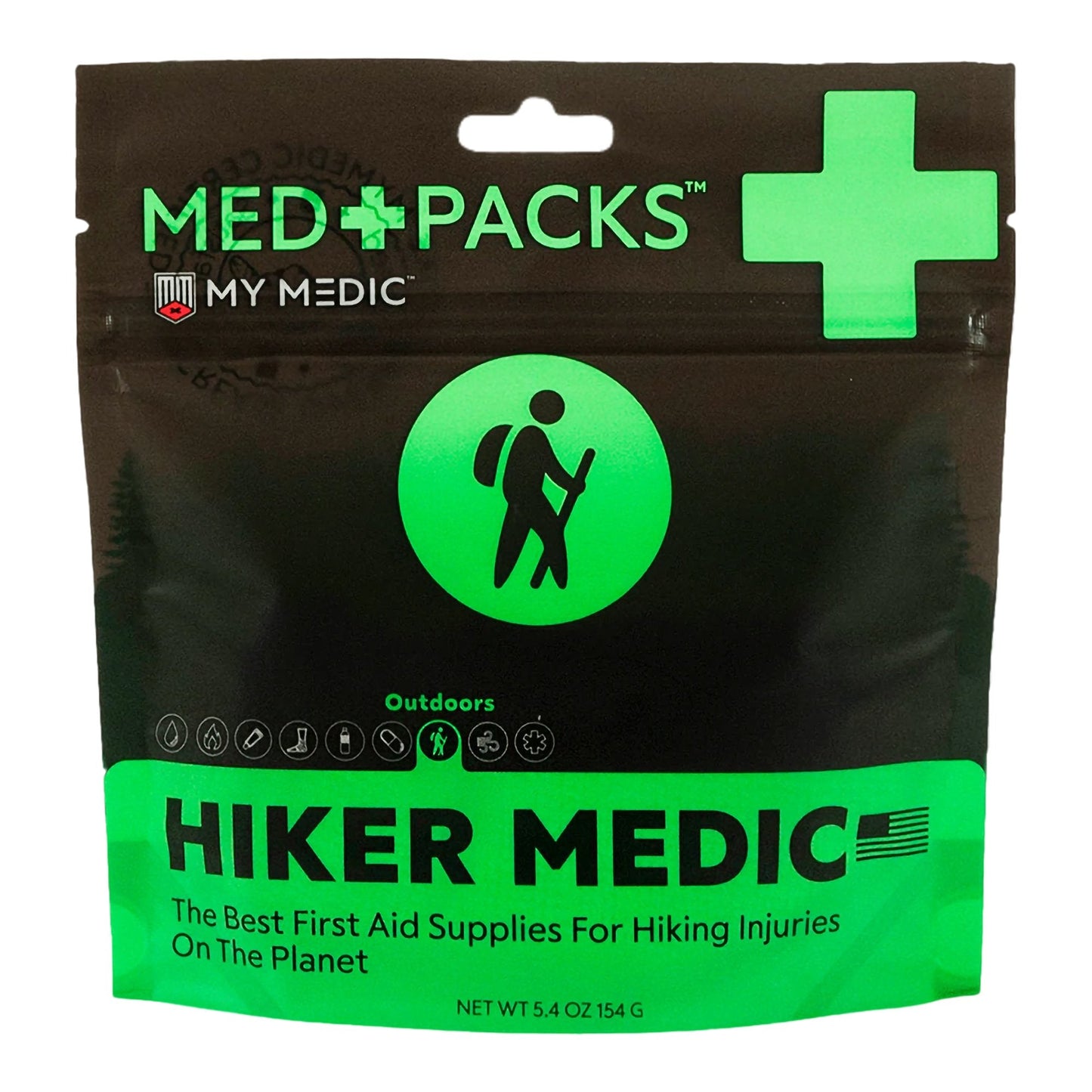 My Medic Med Packs First Aid Kit for Hikers, Portable Pouch