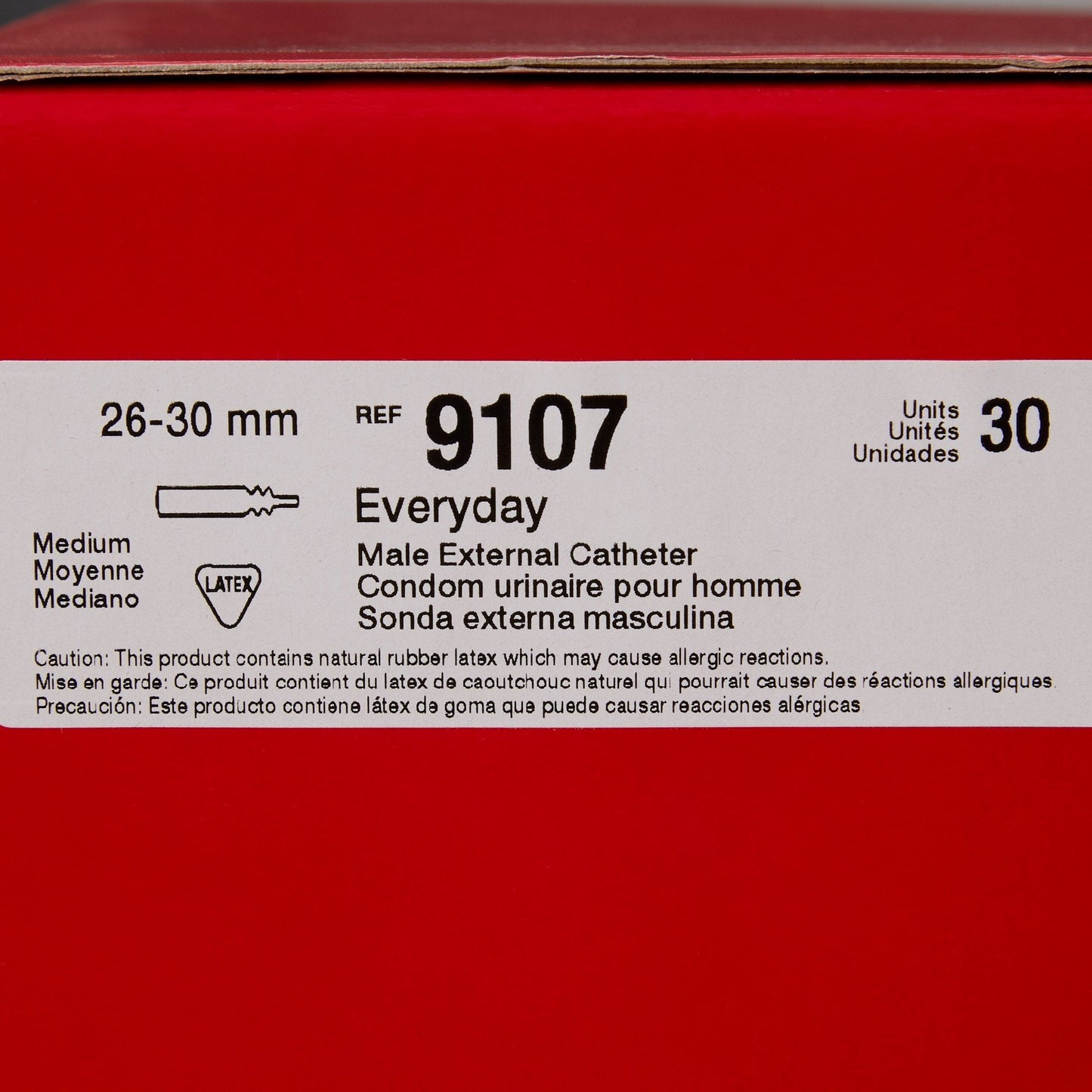 Hollister Everyday™ Male External Catheter, Medium, 30 ct