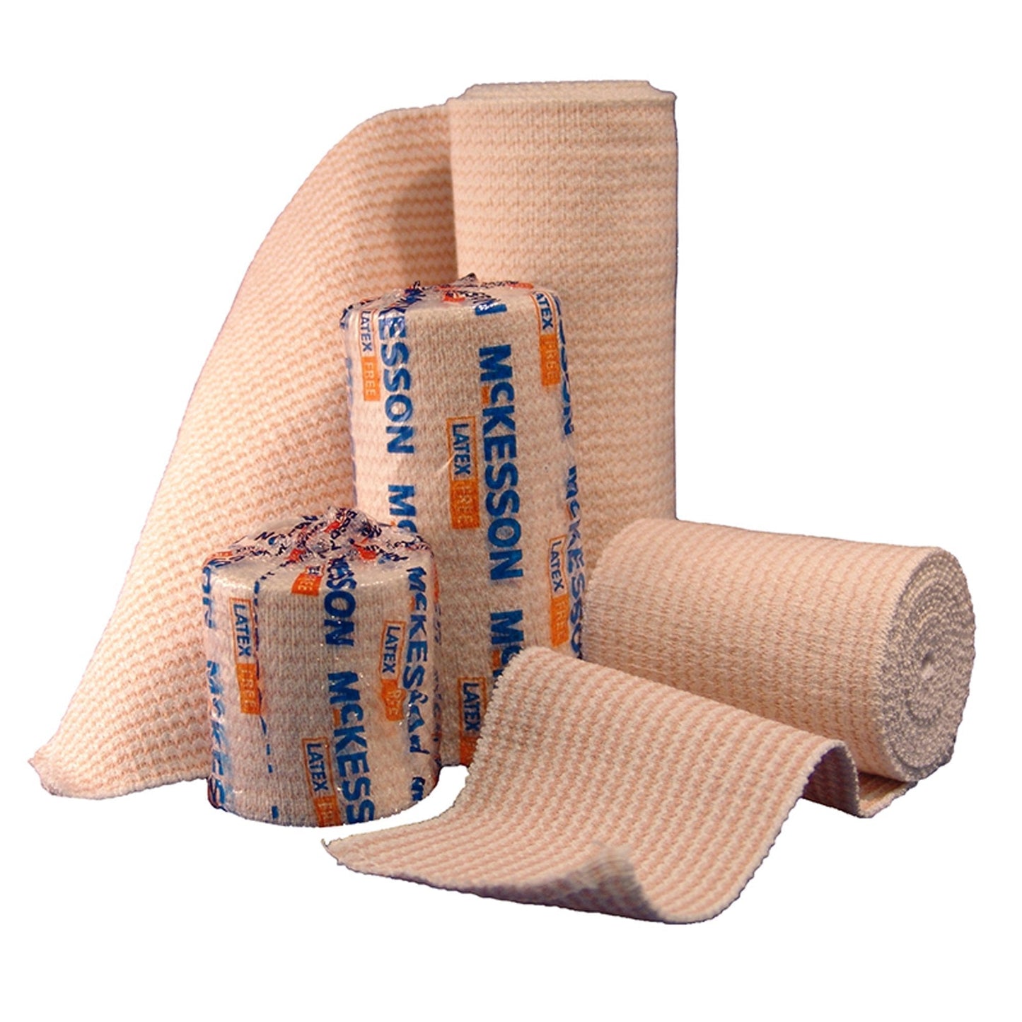 McKesson Hook and Loop Closure Elastic Bandage, 2 Inch x 5 Yard, 50 ct