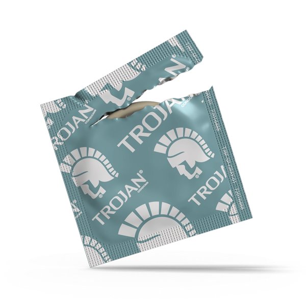 Trojan Ultra Thin Lubricated Latex Condoms, 12 ct.