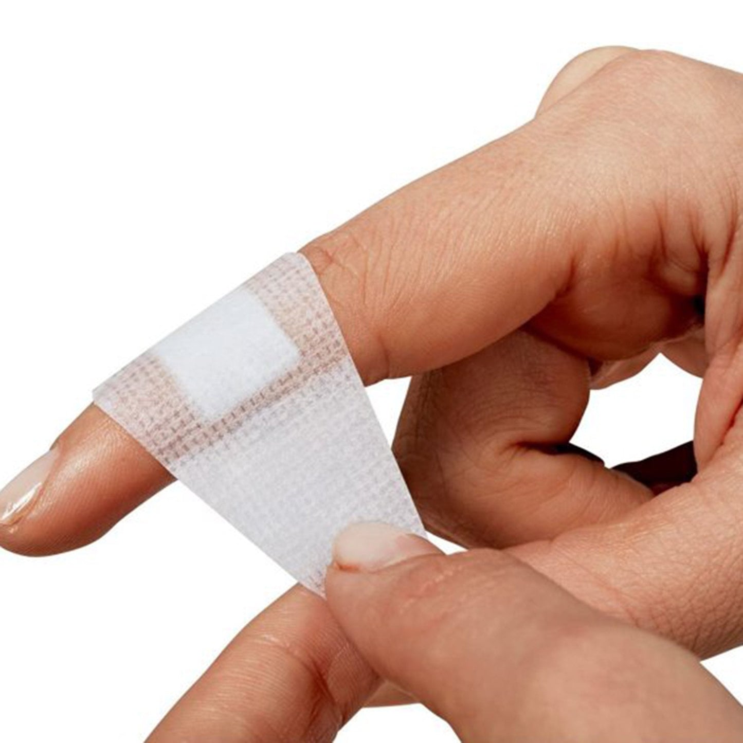 Nexcare™ Sensitive Skin White Adhesive Strip, 7/8 x 1-1/4 " / 1-1/8 x 3 " / 15/16 x 1 - 1/8 "