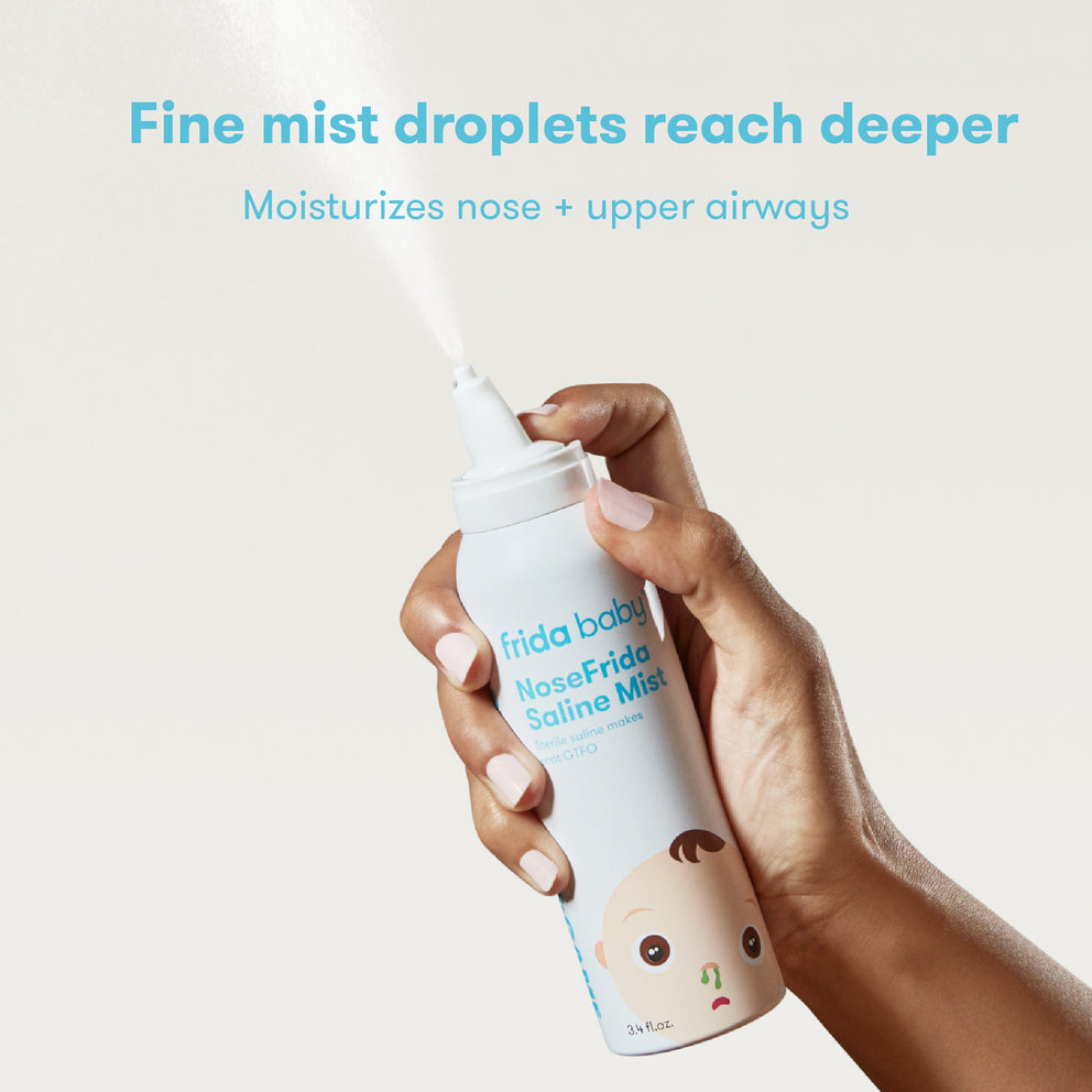 NoseFrida Saline Mist, 3.4 oz.