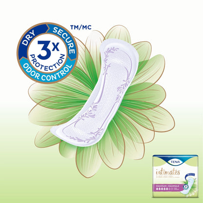 Tena® Intimates™ Maximum Bladder Control Pad, 15" Length