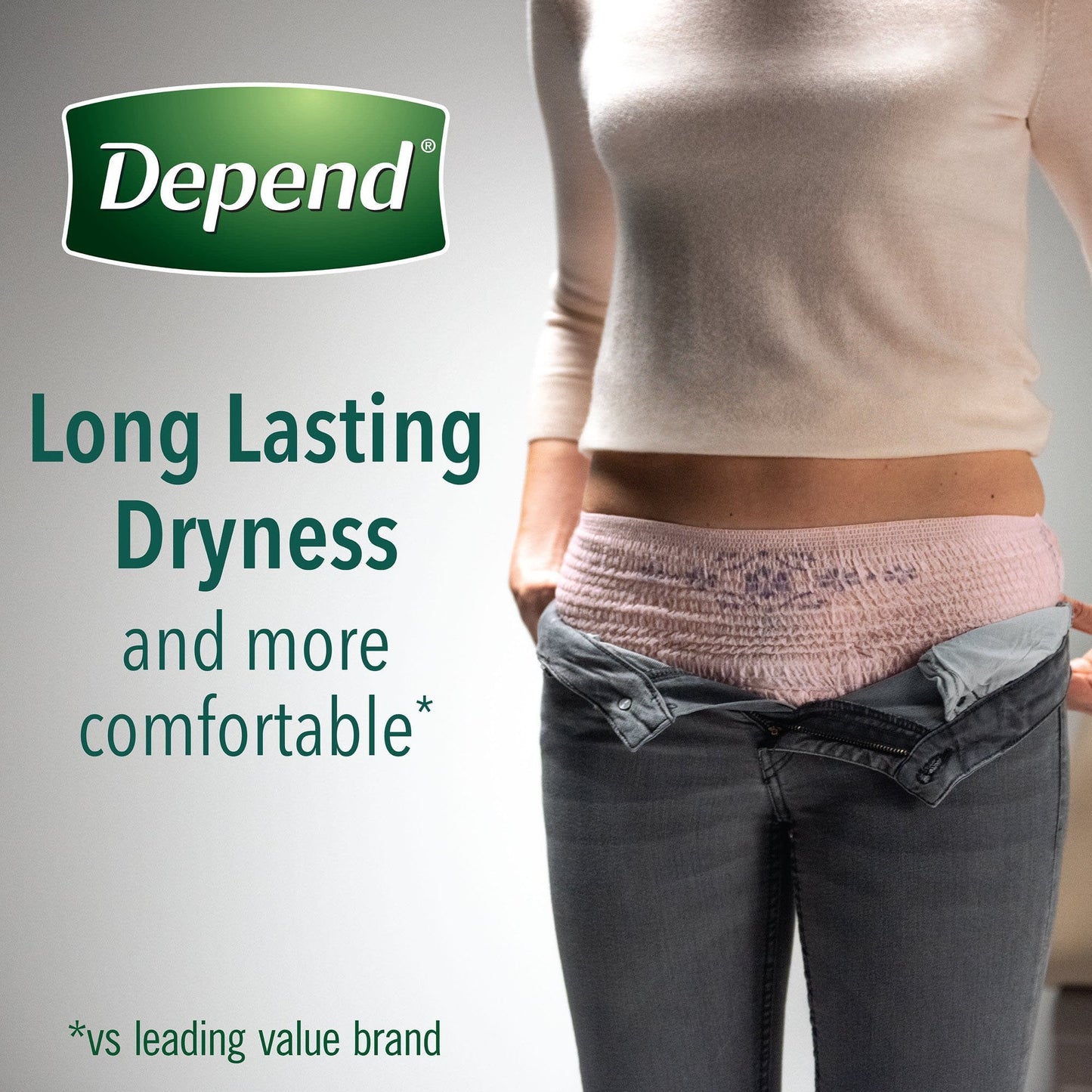 Depend® Fresh Protection™ Underwear for Women, Pull-up, Blush