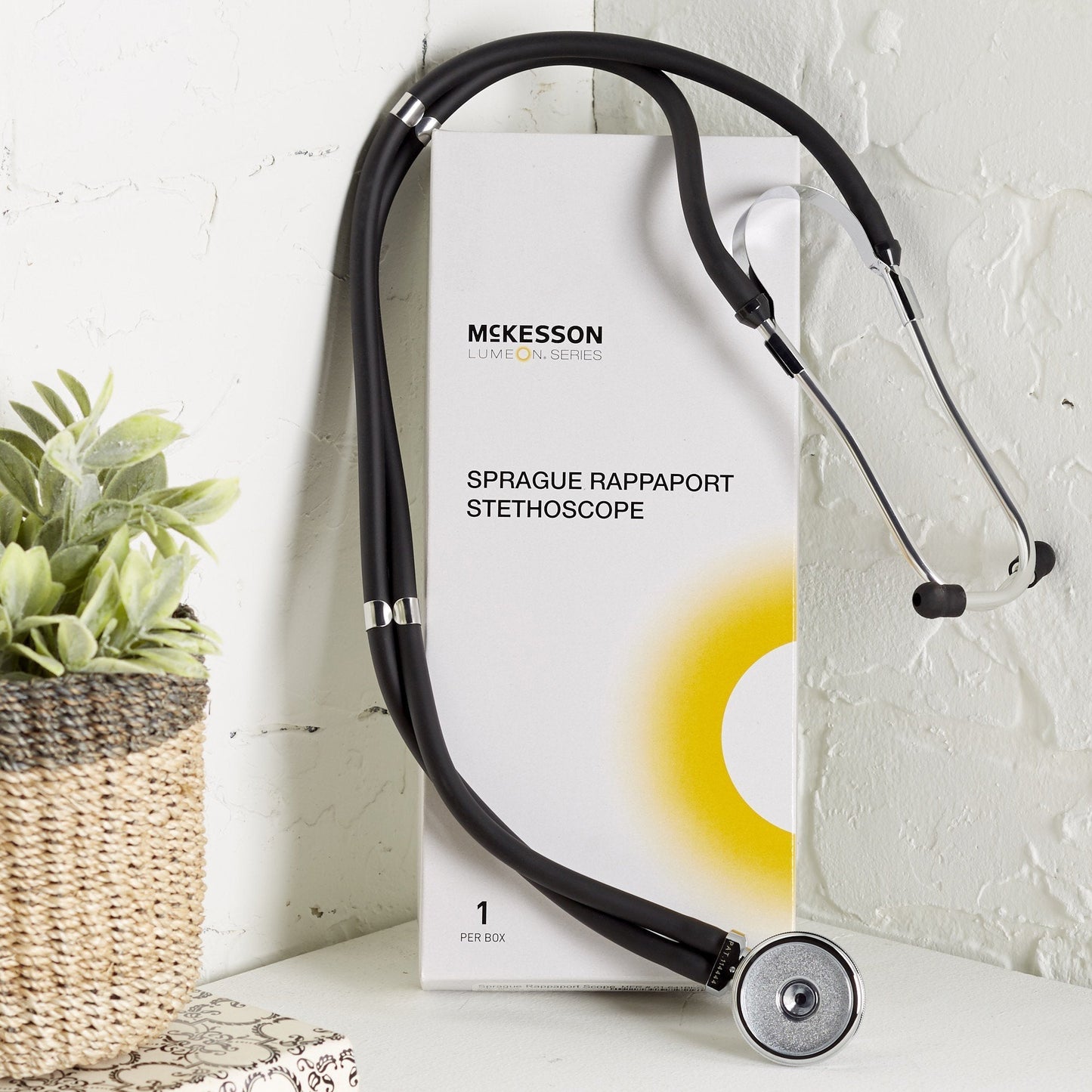 McKesson LUMEON™ Sprague - Rappaport Stethoscope, Black