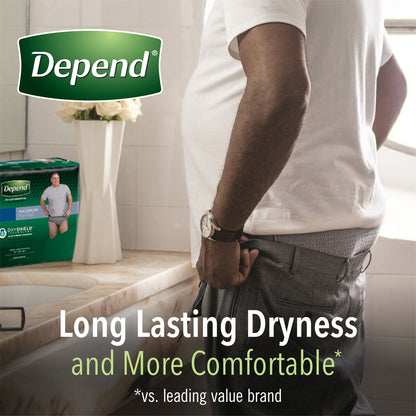 Depend® FIT-FLEX® Absorbent Underwear for Men, 17 ct