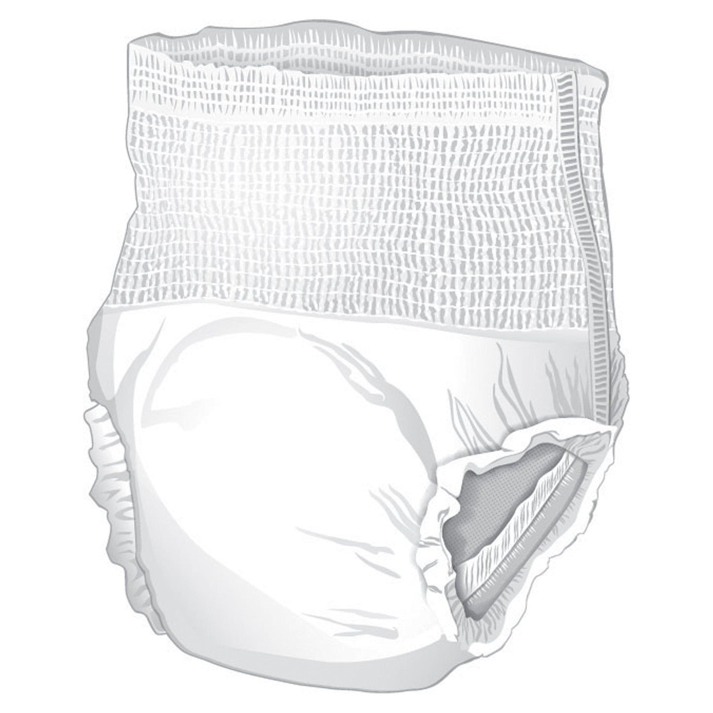 McKesson Classic Light Absorbent Underwear, XL, 56 ct