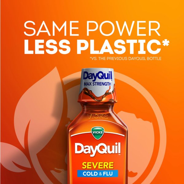 DayQuil Severe Cold & Flu Liquid, 8 oz.