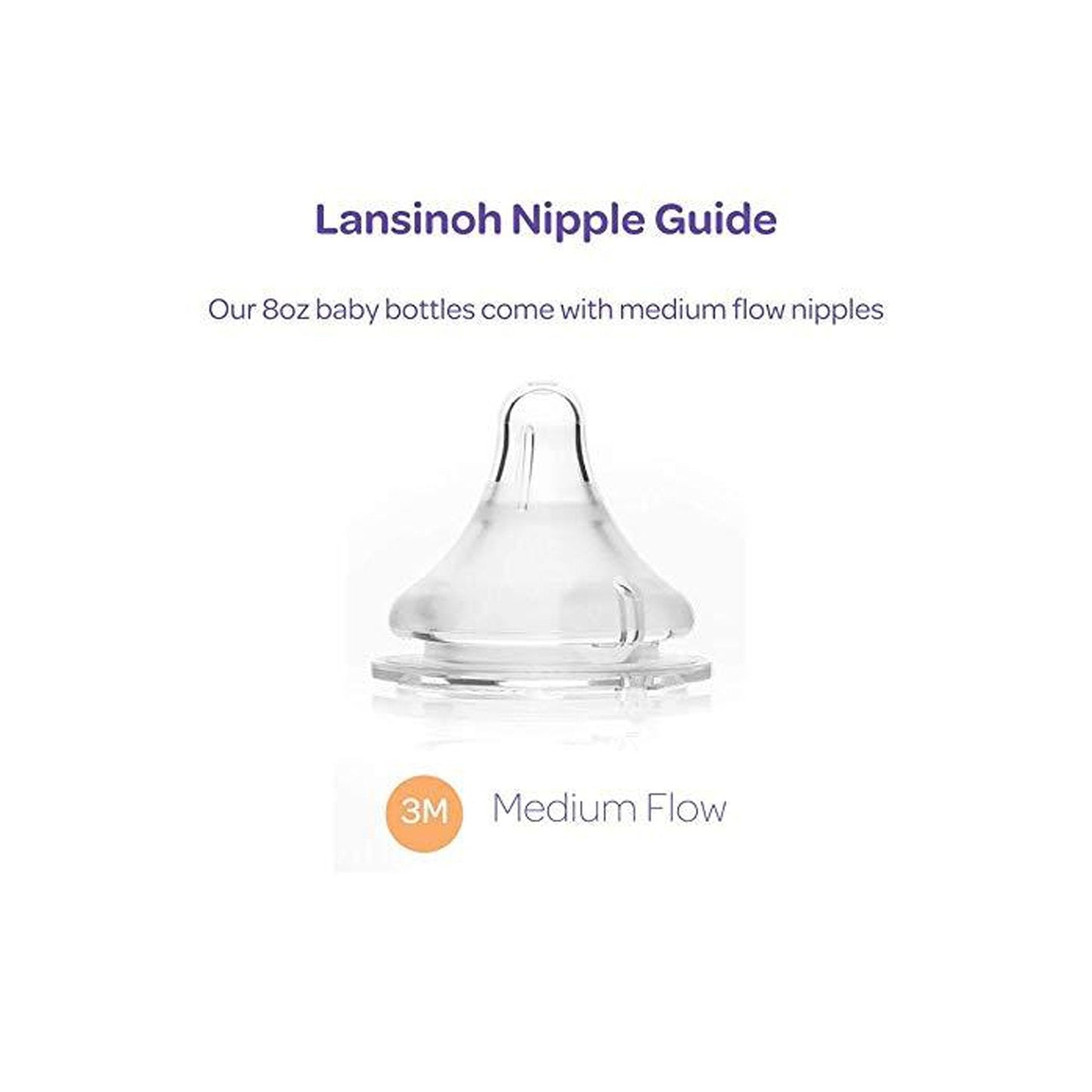 Lansinoh® Baby Bottle, 8 ounce, 4 ct