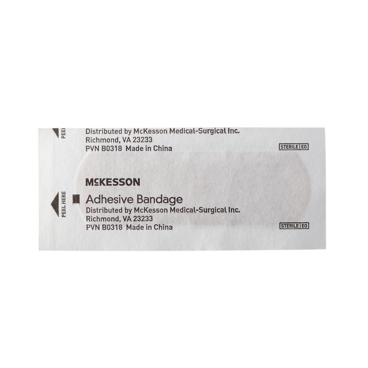 McKesson Adhesive Strip Bandages, 1" x 3", 100 ct.