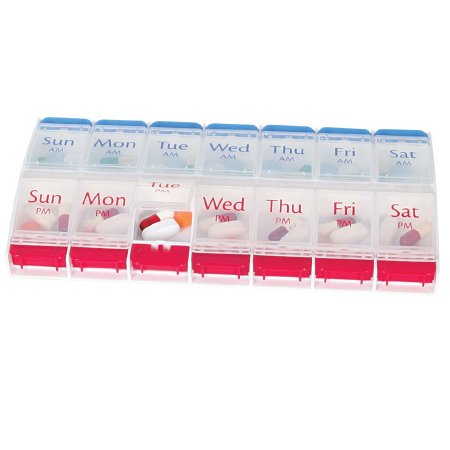 Ezy Dose® 7-Day Pill Organizer, XL, 6 ct