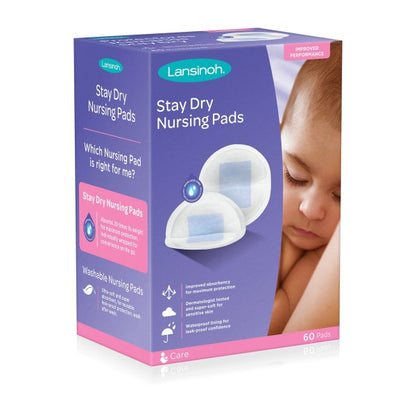 Lansinoh Stay Dry Nursing Pads, 60 ct.