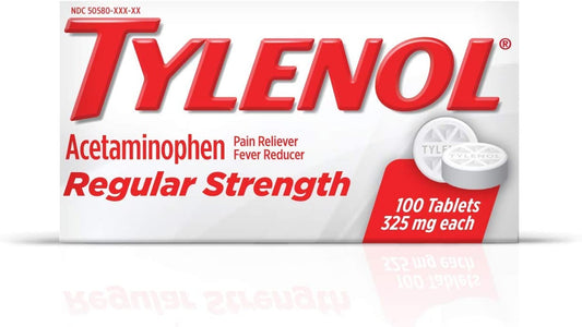 Tylenol® Regular Strength Pain Relief, 325 mg., 100 ct