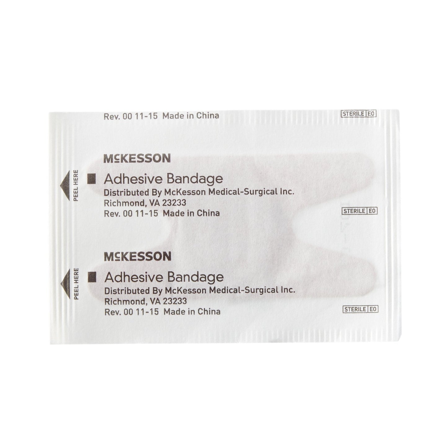 McKesson Knuckle Tan Bandages, 1-1/2 x 3 Inch, 2400 ct