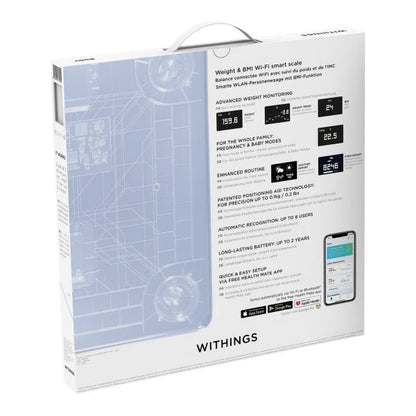 Withings Body Smart, Advanced Body Composition Smart Wi-Fi Scale