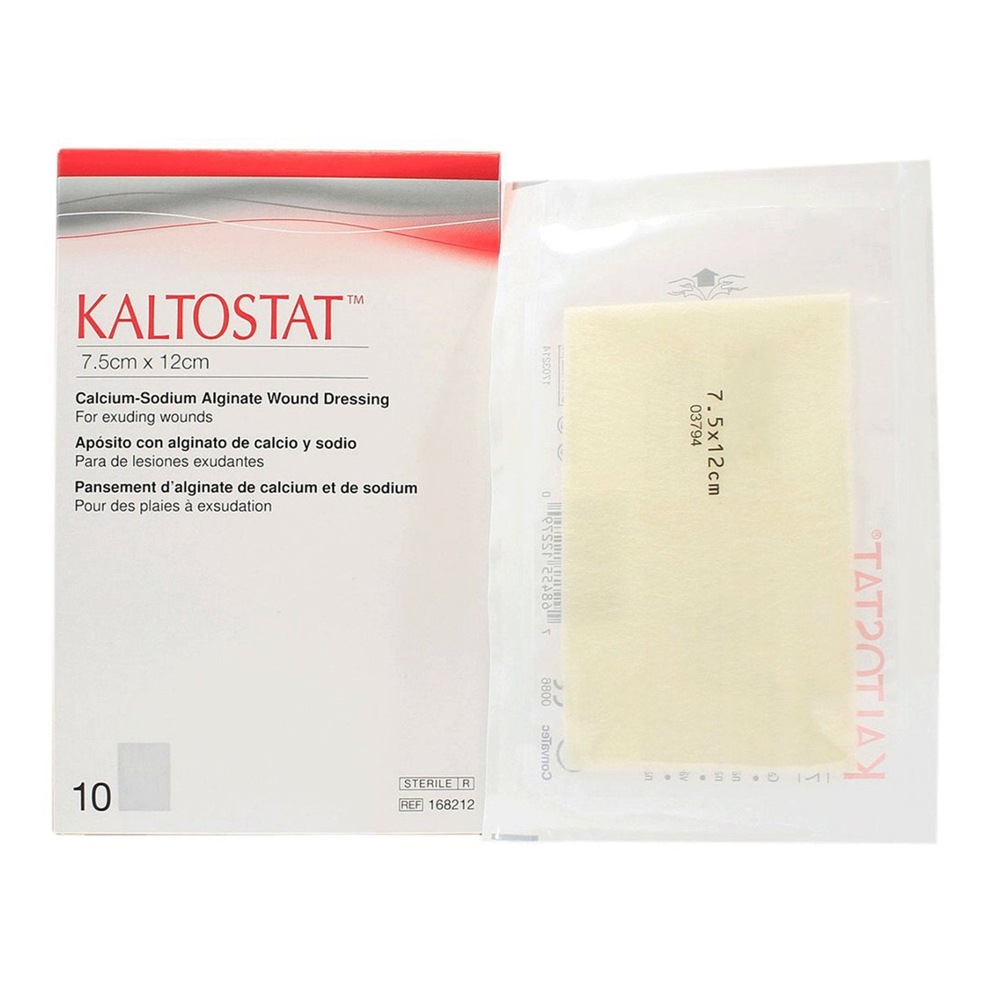 Kaltostat® Calcium Alginate Dressing, 3 x 4.75 Inch, 10 ct