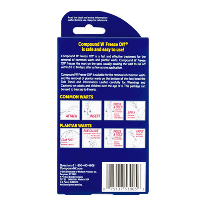 Compound W® Freeze Off® Wart Remover, 8 ct.