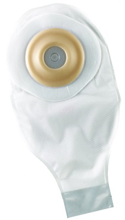 ActiveLife® One-Piece Drainable Transparent Colostomy Pouch, 12 Inch Length, 1.75 Inch Stoma, 5 ct