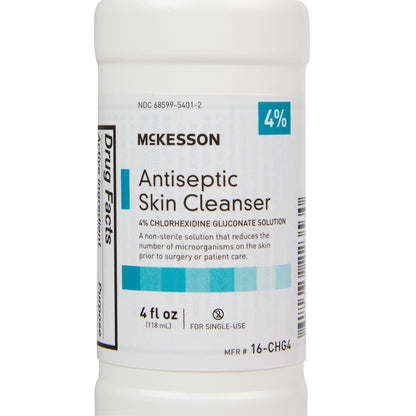 McKesson Antiseptic Skin Cleanser, 4 oz. Flip-Top Bottle