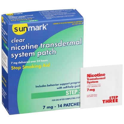 Sunmark® 7 mg Nicotine Polacrilex Stop Smoking Aid, 14 ct