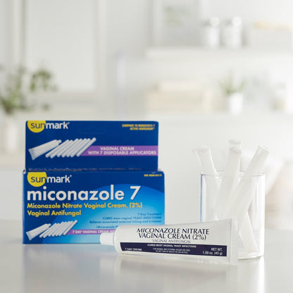 Sunmark® 2% Miconazole Nitrate Vaginal Antifungal, Disposable Applicator