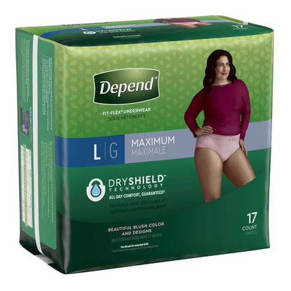 Depend® FIT-FLEX® Womens Absorbent Underwear