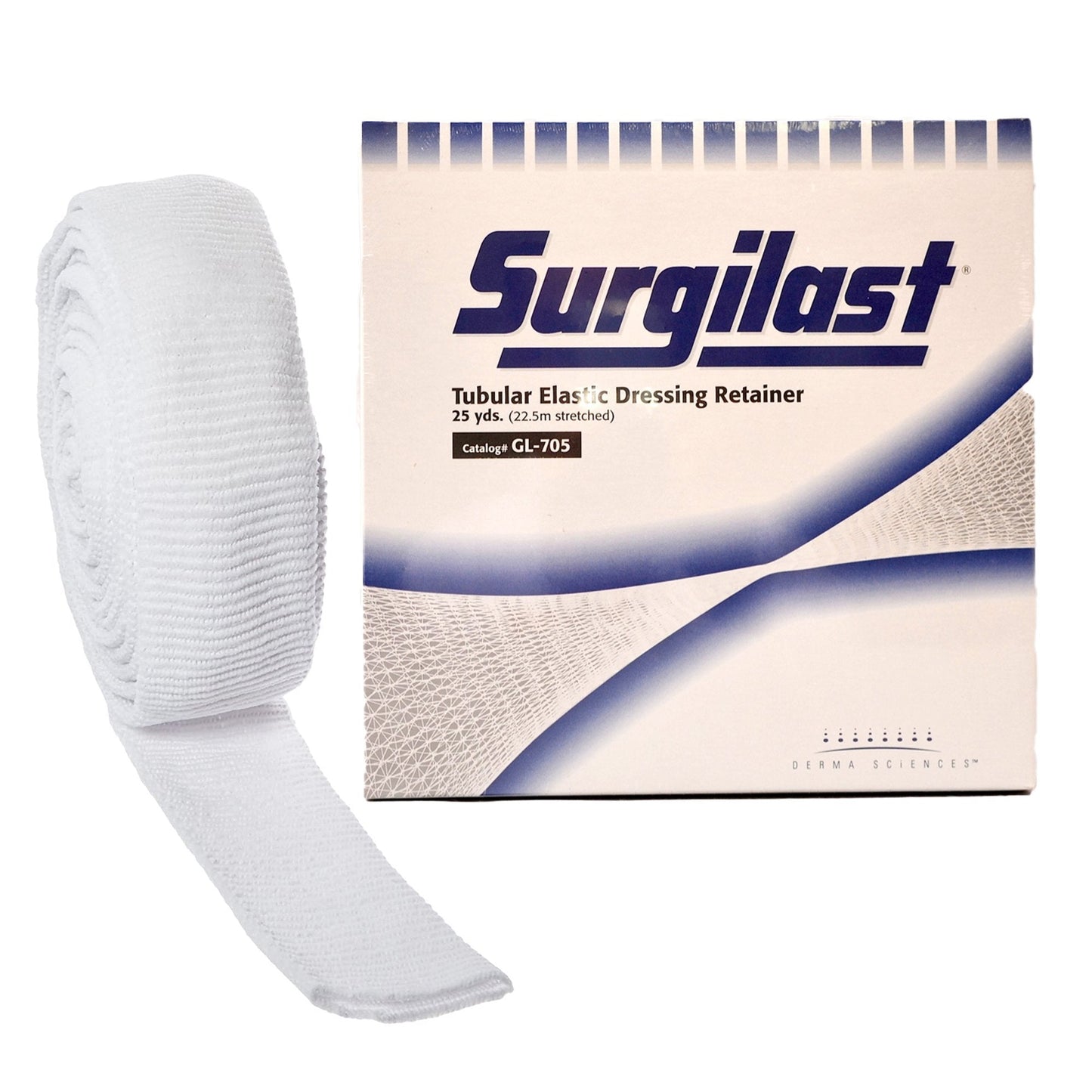 Surgilast® Elastic Net Retainer Dressing, Size 5, 25 Yard