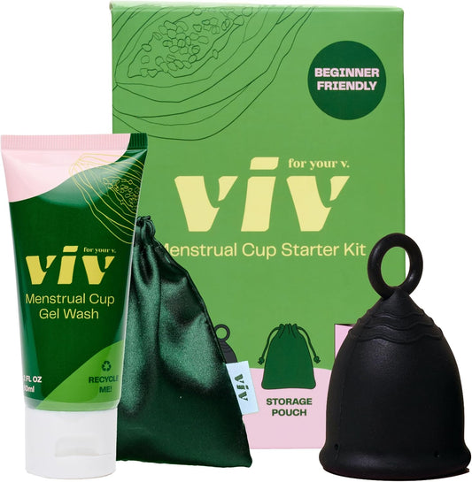 Viv For Your V Menstrual Cup Starter Kit, Size Small