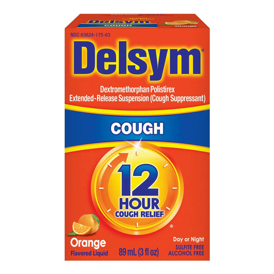 Delsym® Dextromethorphan HBr Cold and Cough Relief