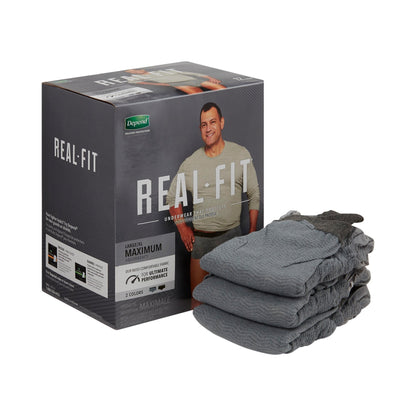 Depend® Real Fit® Maximum Absorbent Underwear, Large / XL, 12 ct