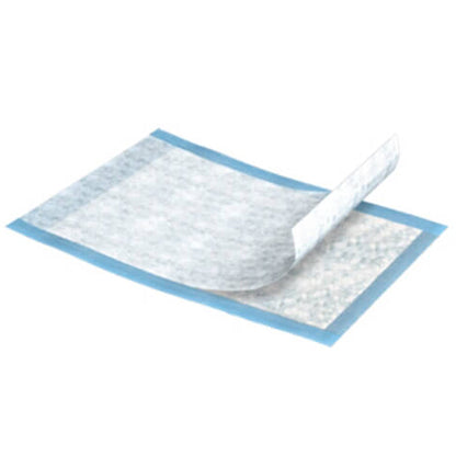 TENA Regular Underpads, Light Absorbency, Blue, Disposable, Latex-Free, 23 X 24 "