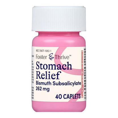 Foster & Thrive Upset Stomach Relief Caplets, 40 ct.