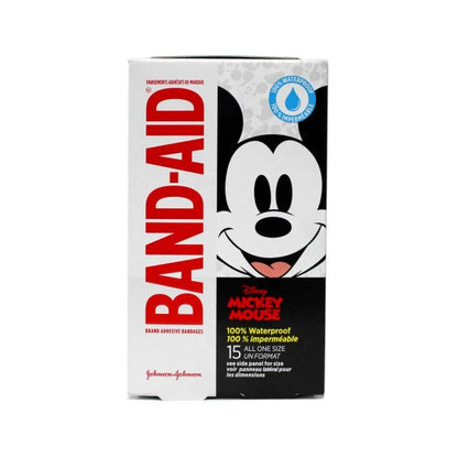 Band-Aid Mickey Mouse Adhesive Bandages, 15 ct.