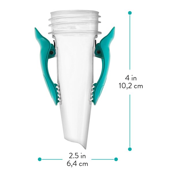 Evenflo Advanced Breast Milk Storage Bag Pump Adapters, 2 ct.