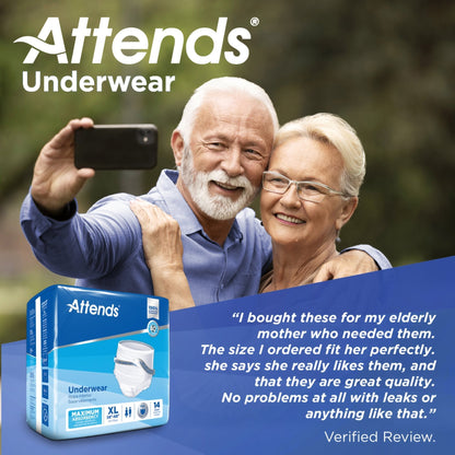 Attends® Extra Absorbency Underwear, X-Large, 14 ct