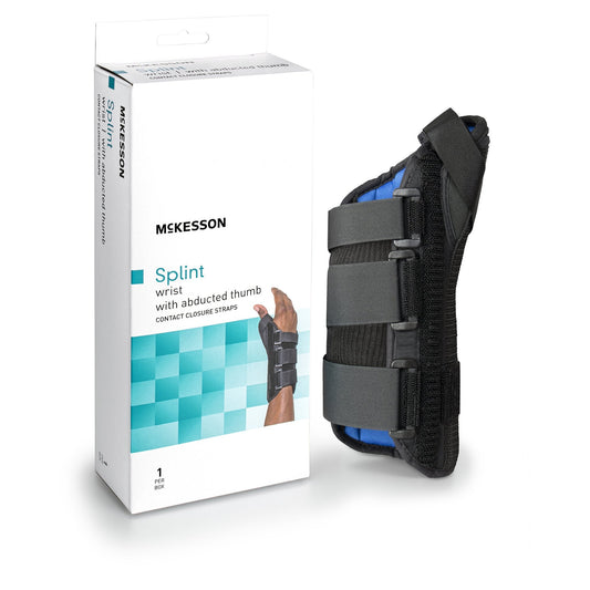 McKesson Left Wrist Splint with Abducted Thumb, XL