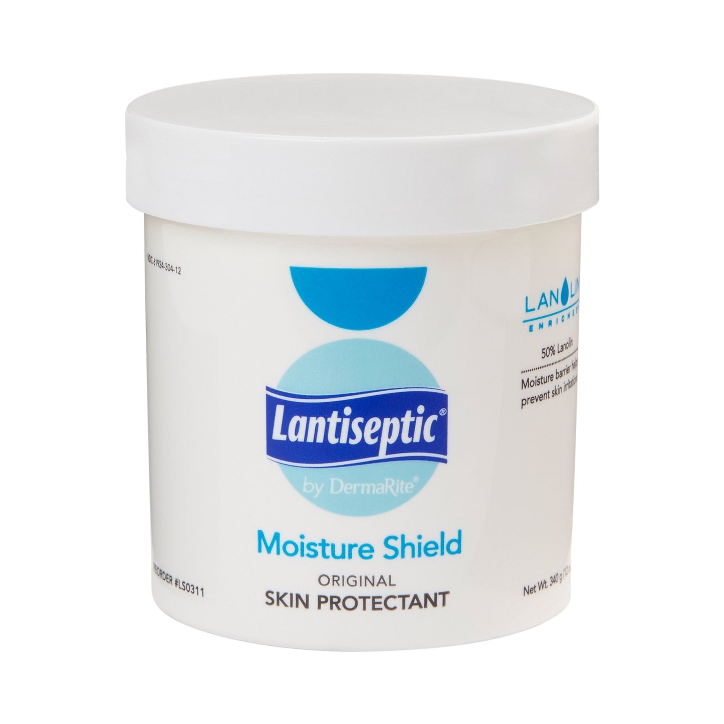 Lantiseptic Skin Protectant, Unscented, Ointment, Jar, 12 oz.