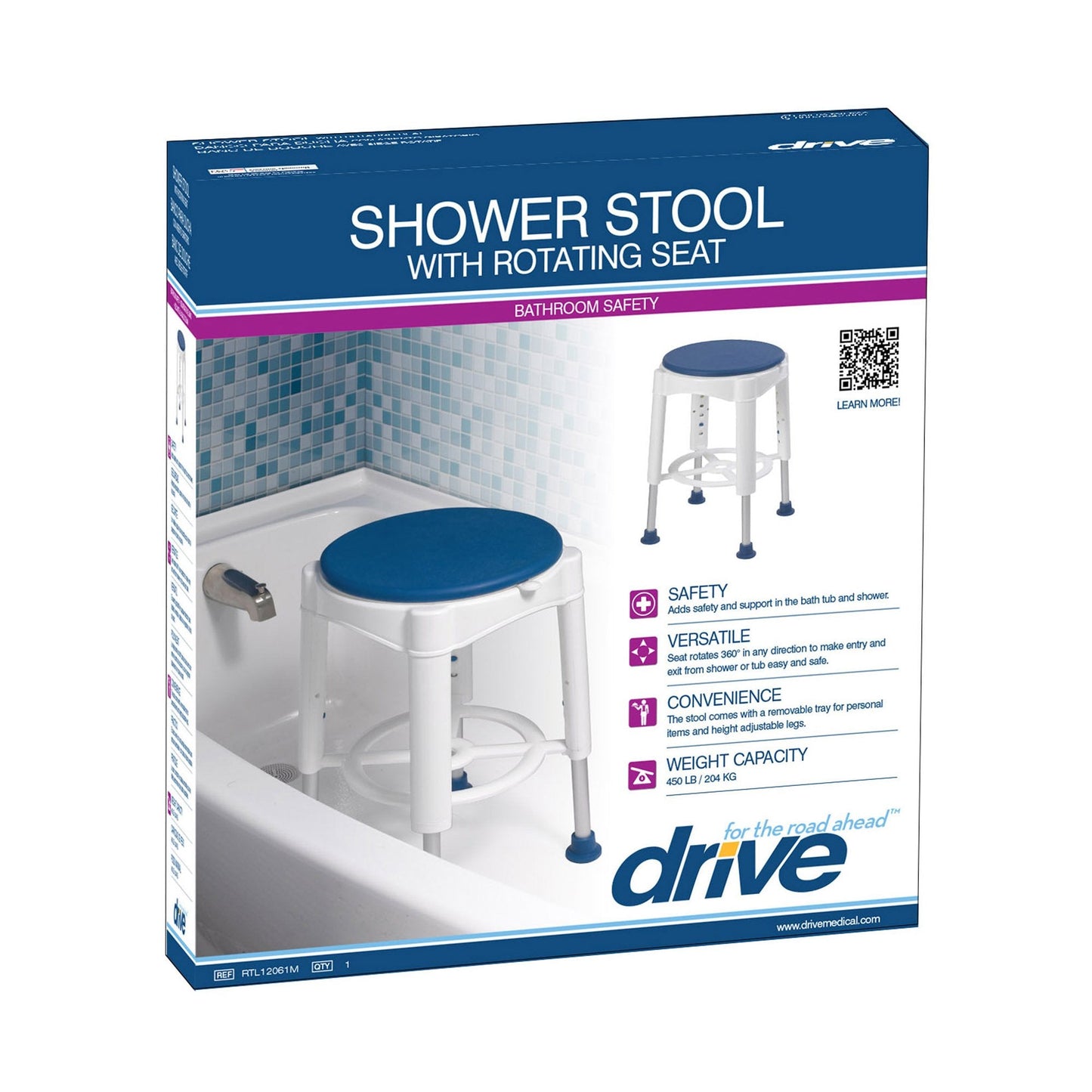 Drive™ Swivel Seat Shower Stool