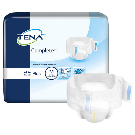 Tena® Complete™ Plus Incontinence Brief, Medium, 24 ct