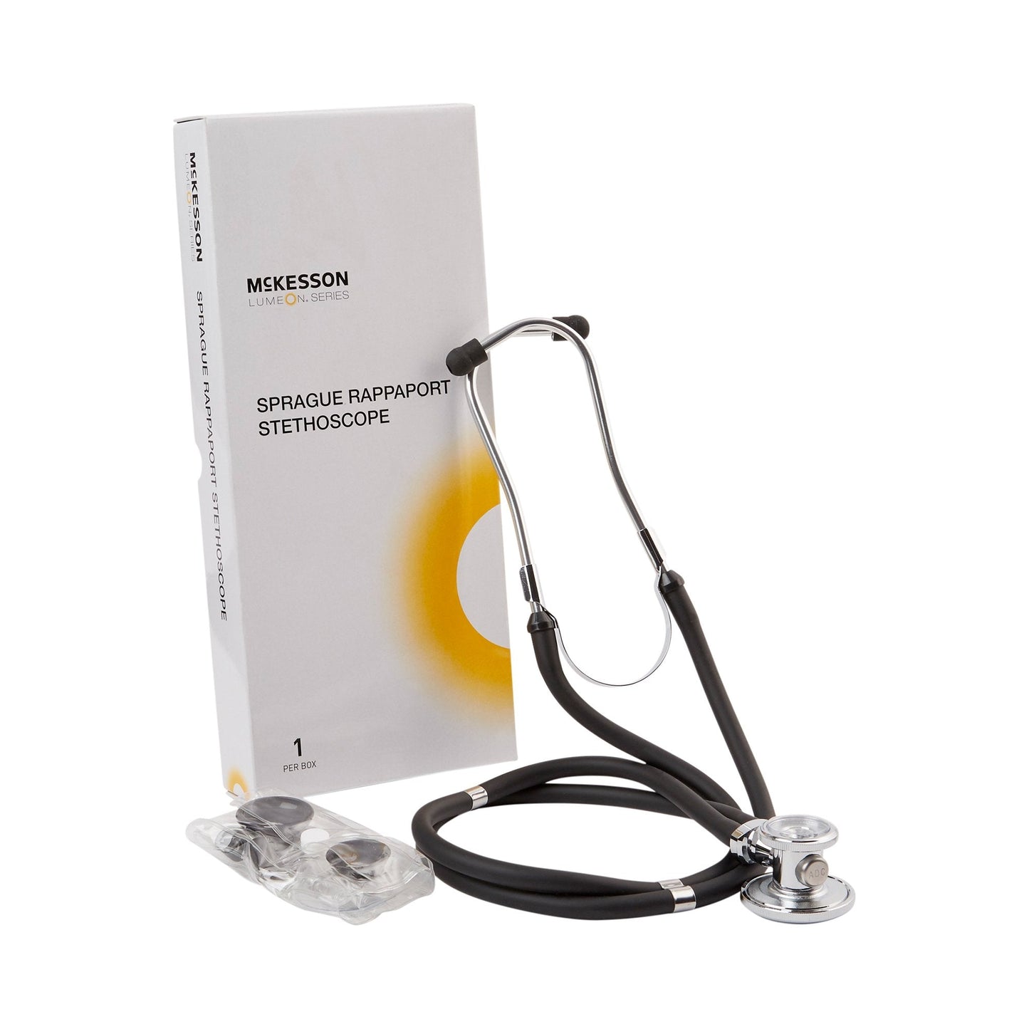 McKesson LUMEON™ Sprague - Rappaport Stethoscope, Black